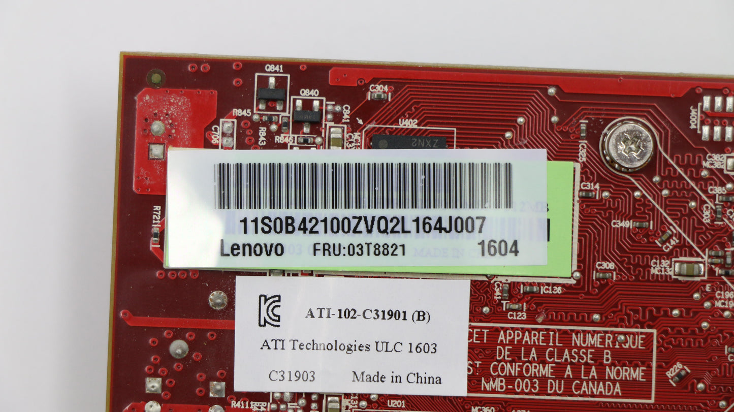 Lenovo 03T8821 Ci Cards Misc Internal