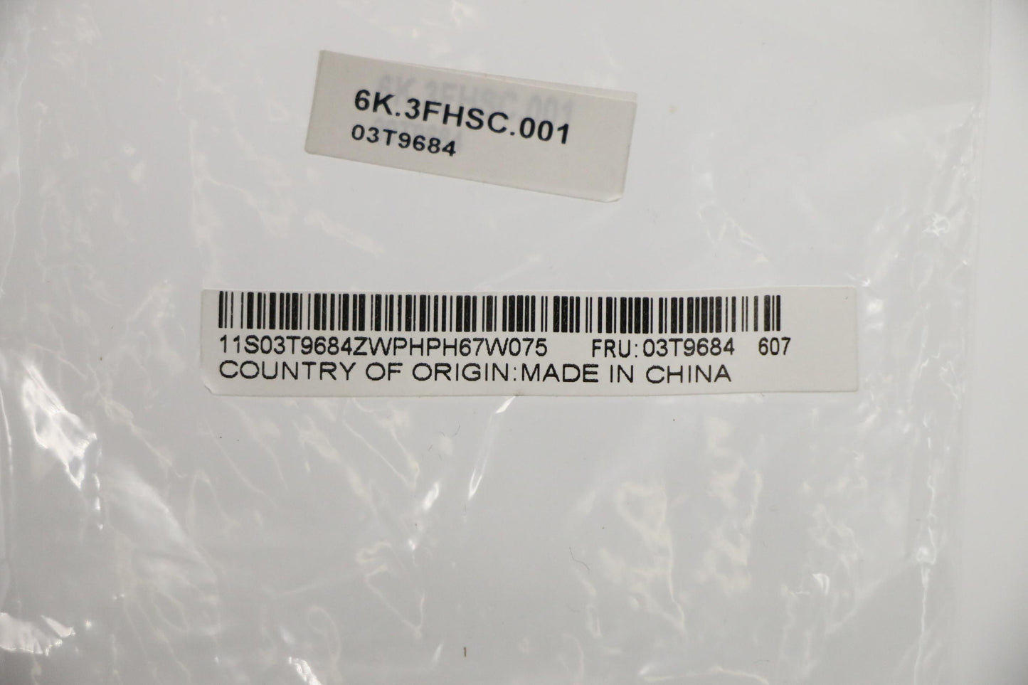 Lenovo 03T9684 Ks Kits Screws And Labels