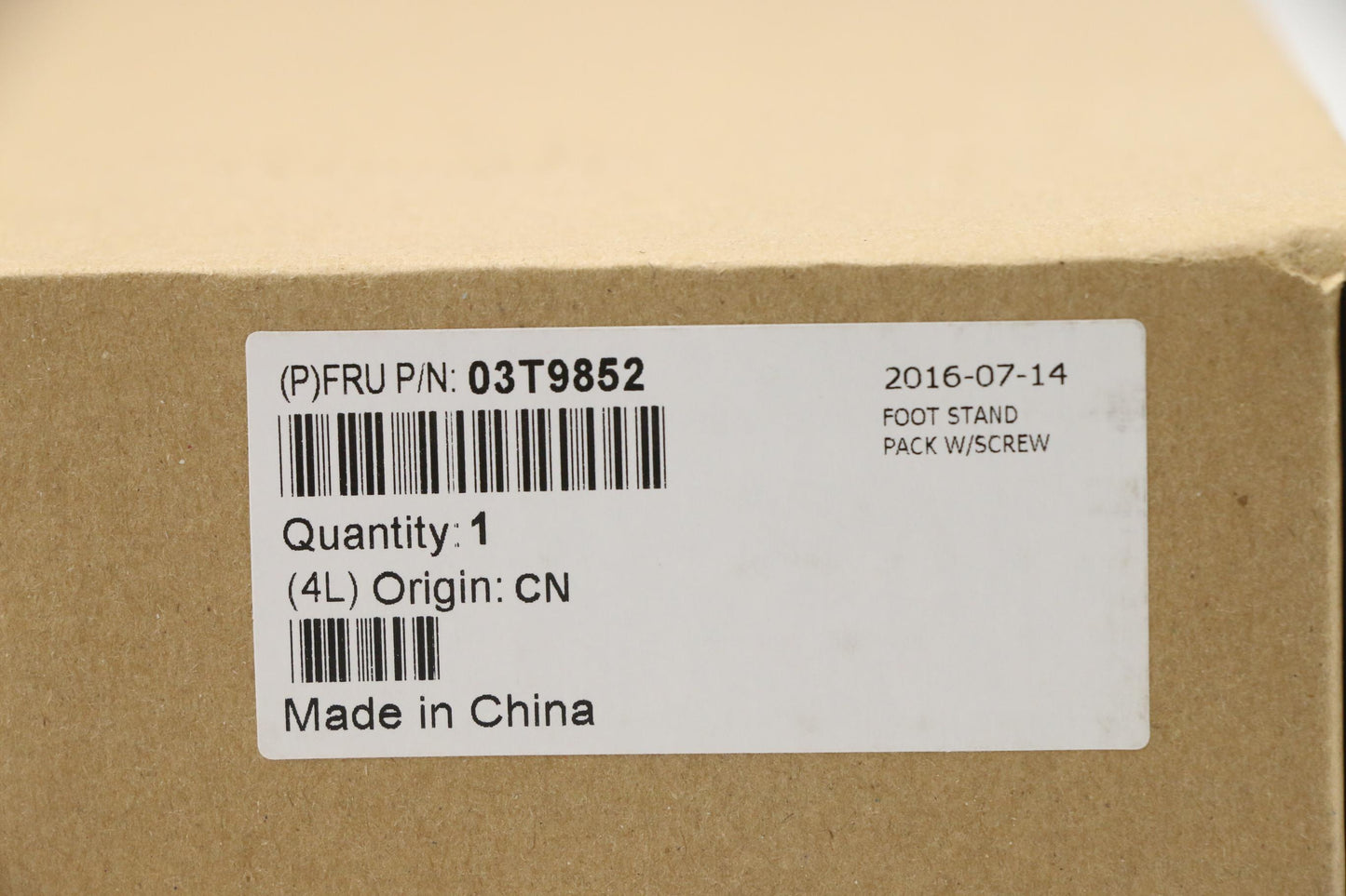 Lenovo Pedestal Assembly Stand Malacc - 03T9852