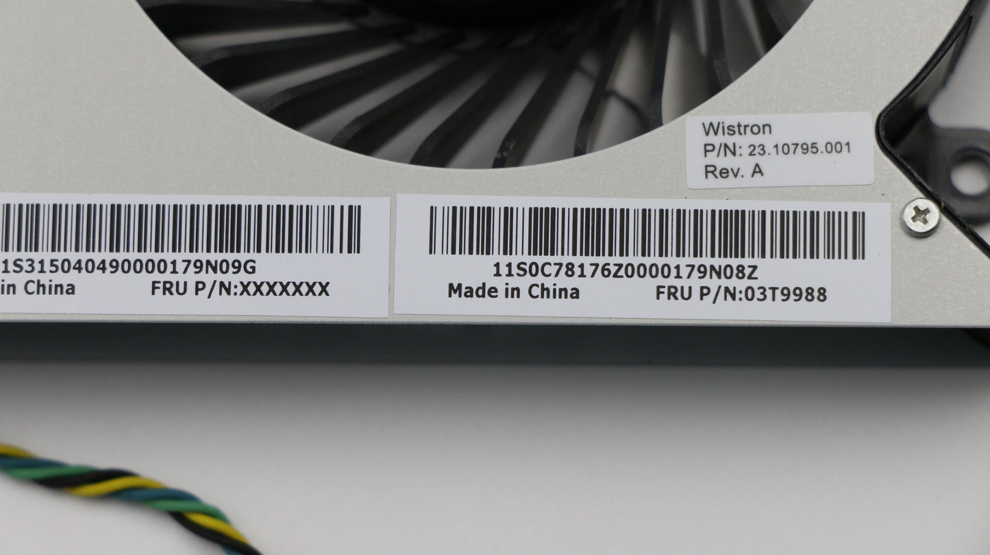 Lenovo 03T9988 Fa Fans