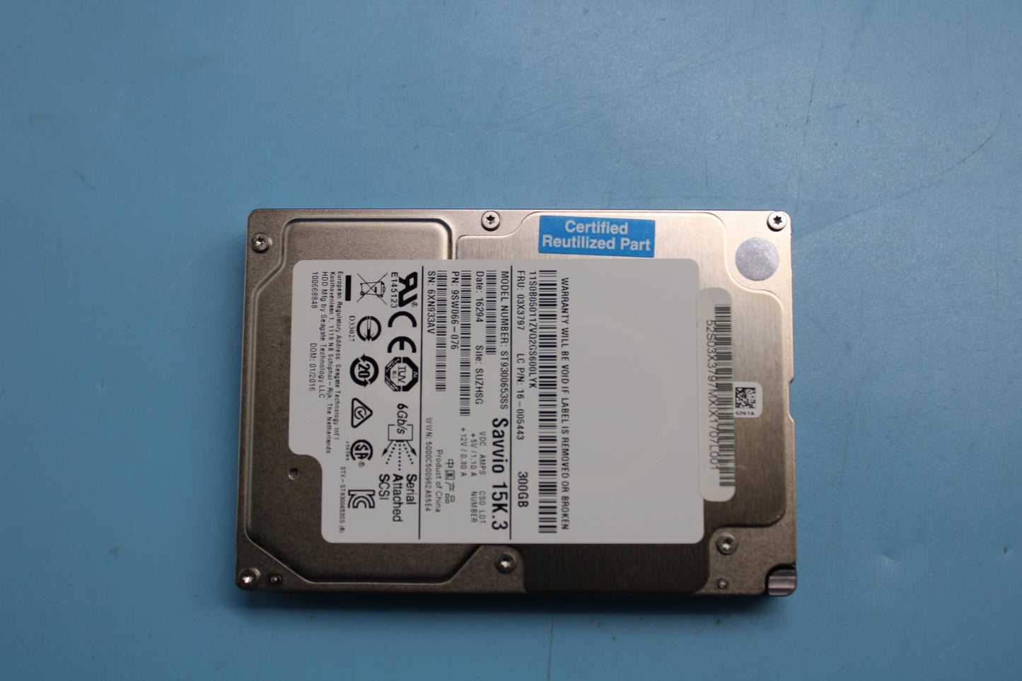 Lenovo 03X3797 Hd Hard Drives