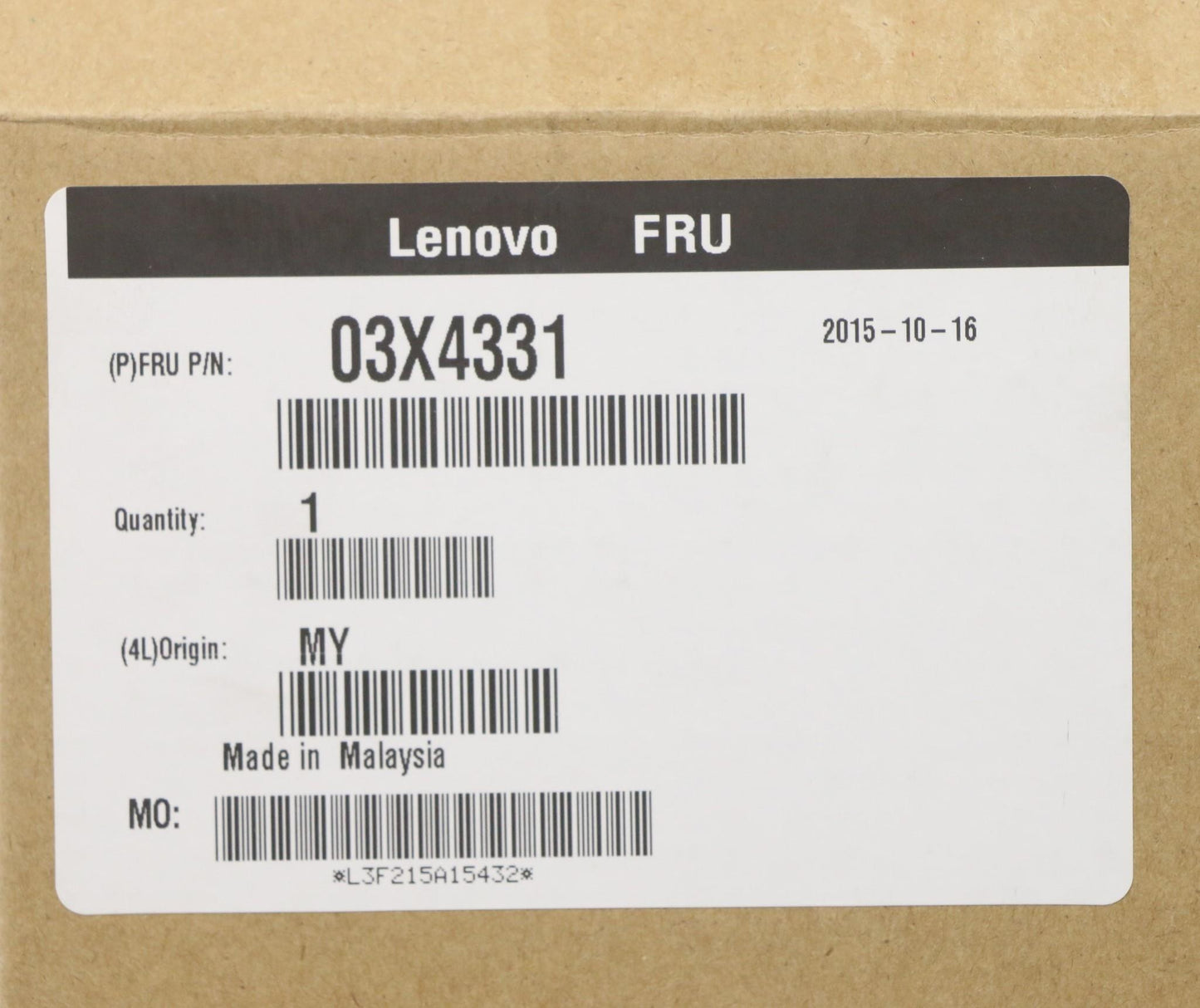 Lenovo Pu Processors - 03X4331