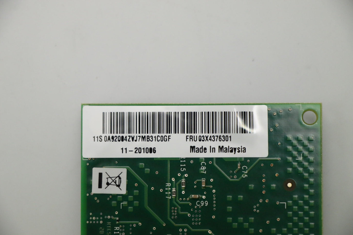 Lenovo 03X4376 Netwrk Crd Intel 1Gbps Etherne