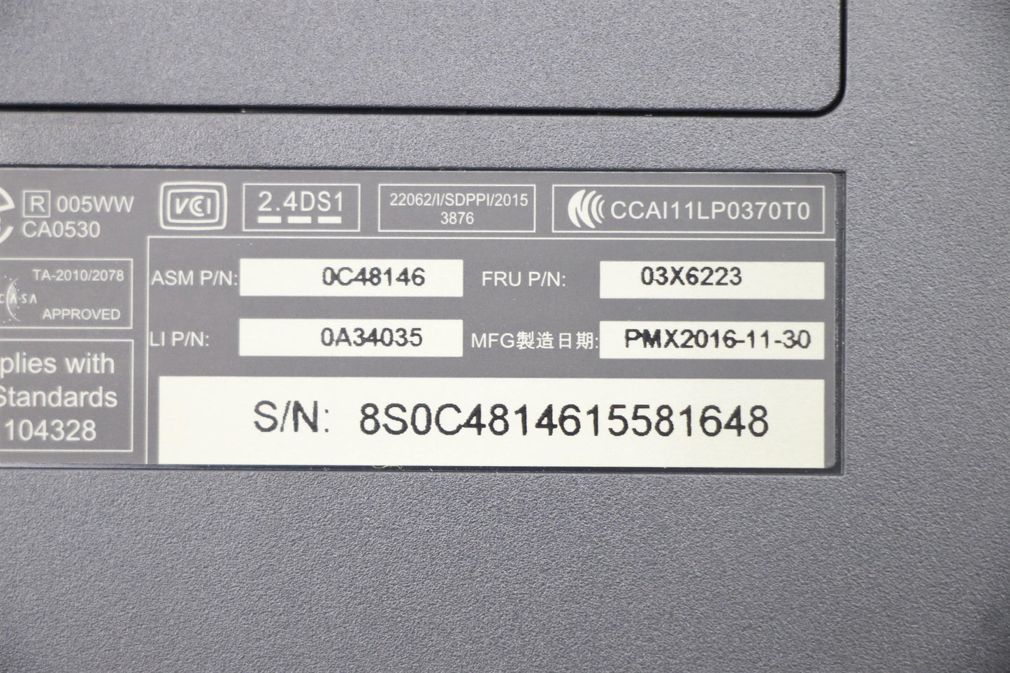 Lenovo Keyboard Mouse,Be/Fr - 03X6223
