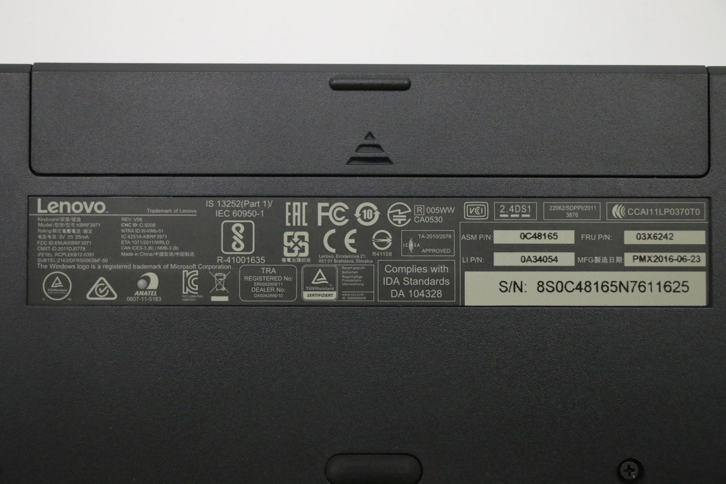 Lenovo Keyboard Mouse,Kr - 03X6242