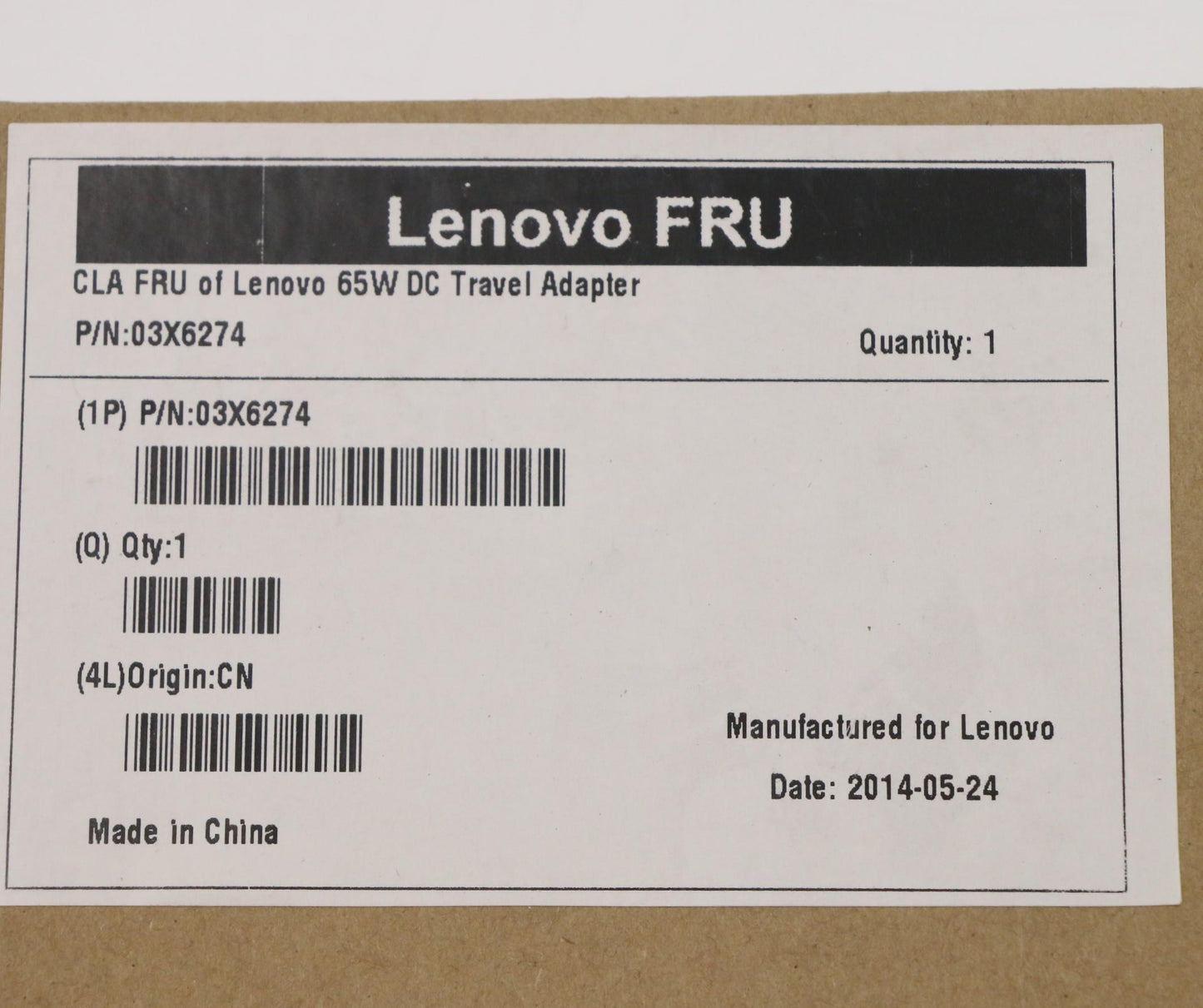 Lenovo Cable For Cla - 03X6274