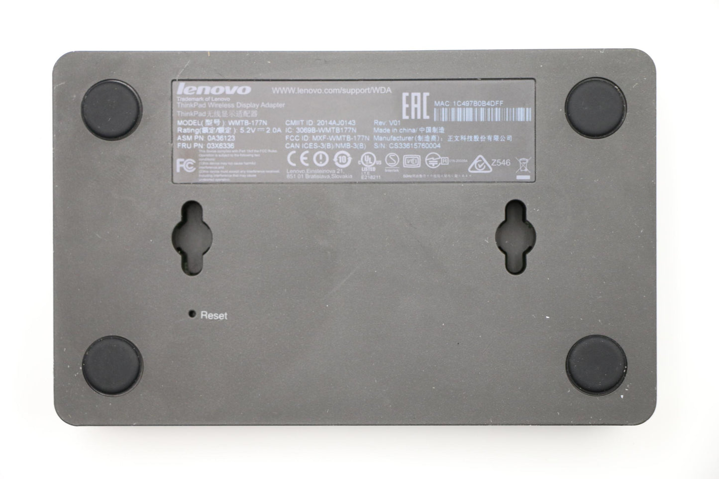 Lenovo Cw Wireless Wan Adapters - 03X6336