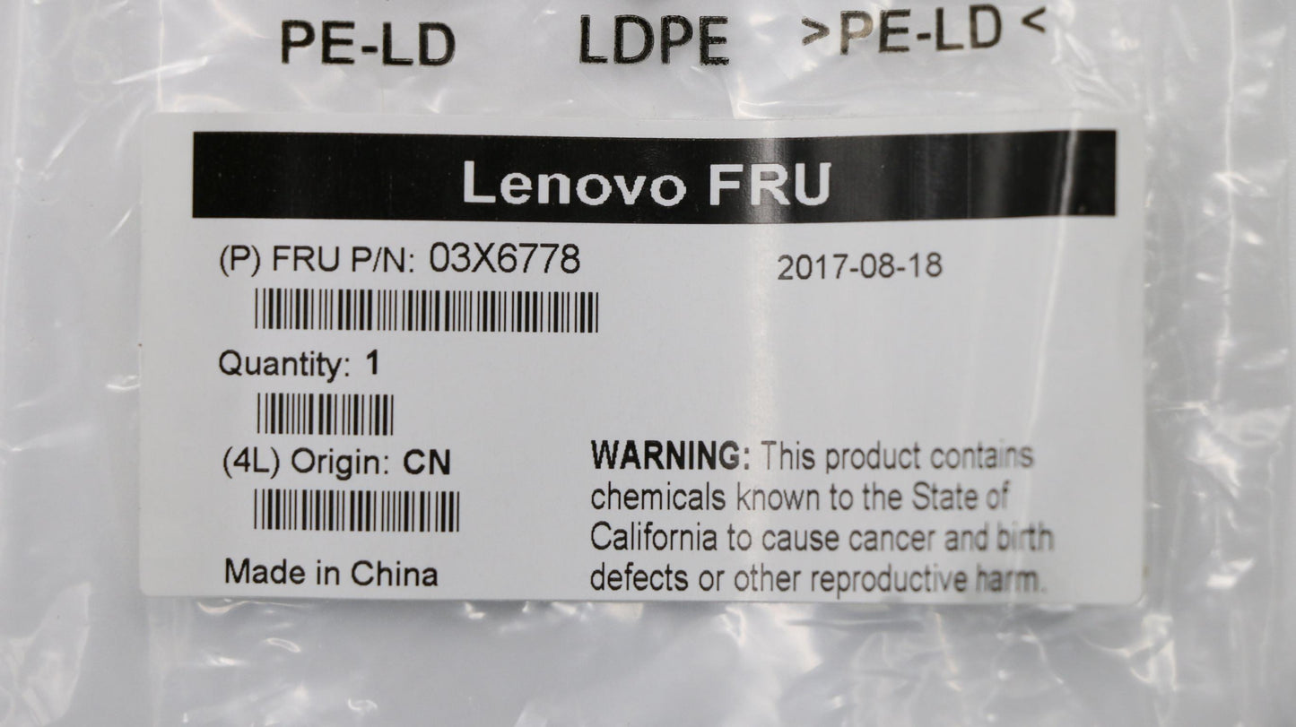 Lenovo Ct Cables Internal - 03X6778