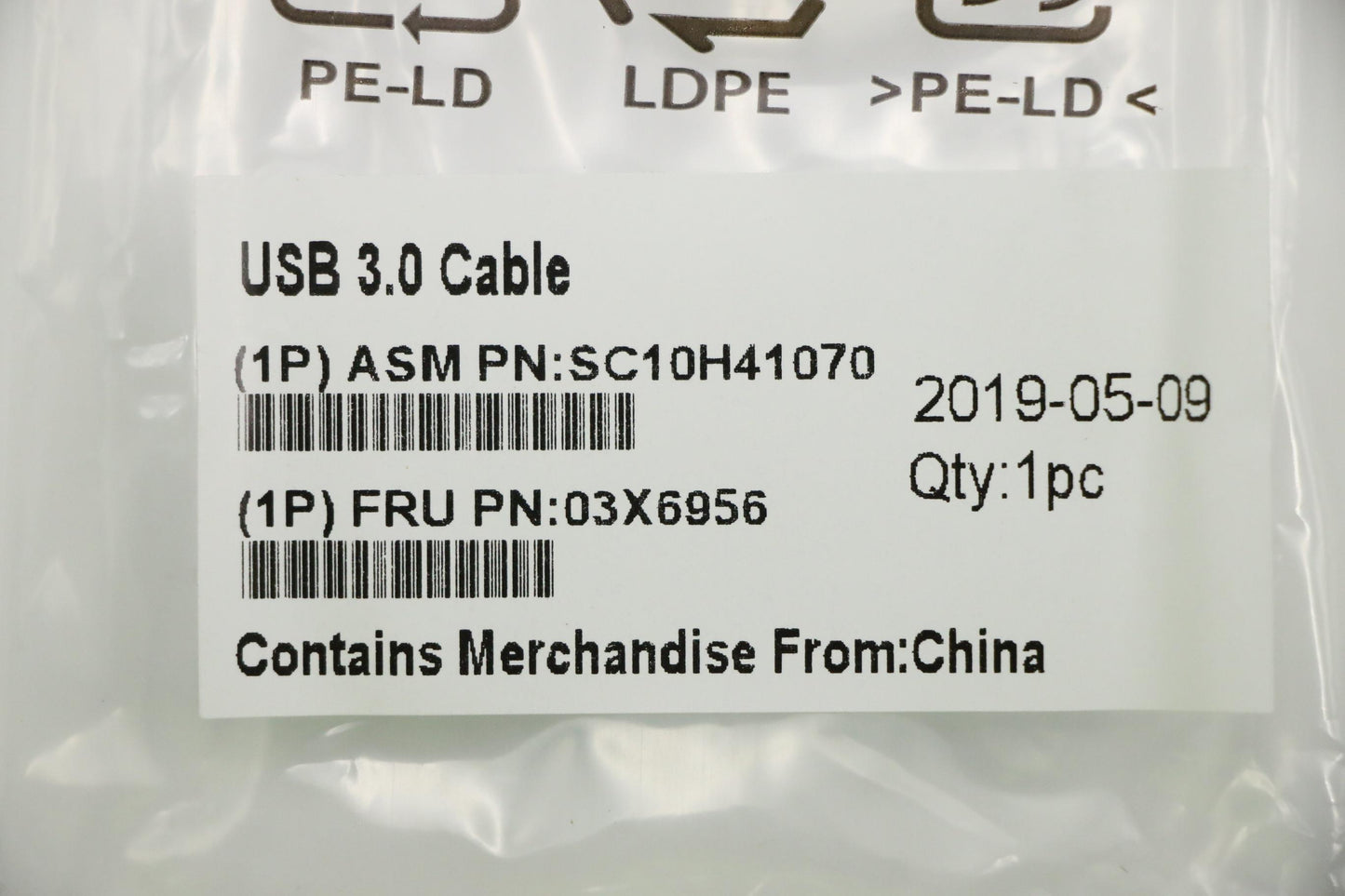 Lenovo Cc Cables External - 03X6956