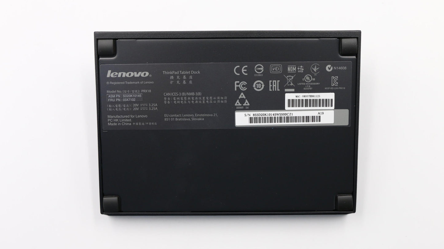 Lenovo Ds Docking Stations - 03X7102