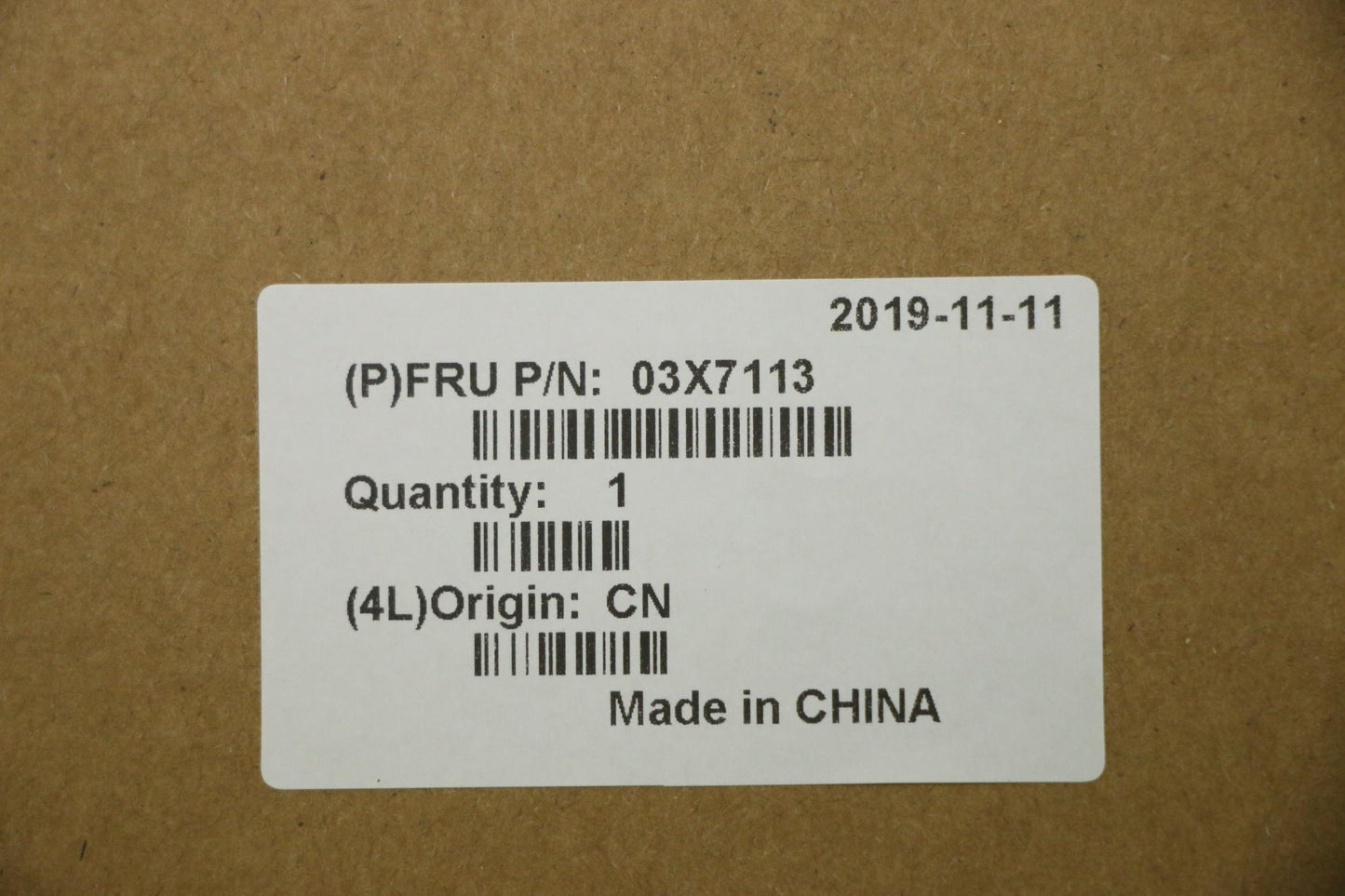 Lenovo Cc Cables External - 03X7113