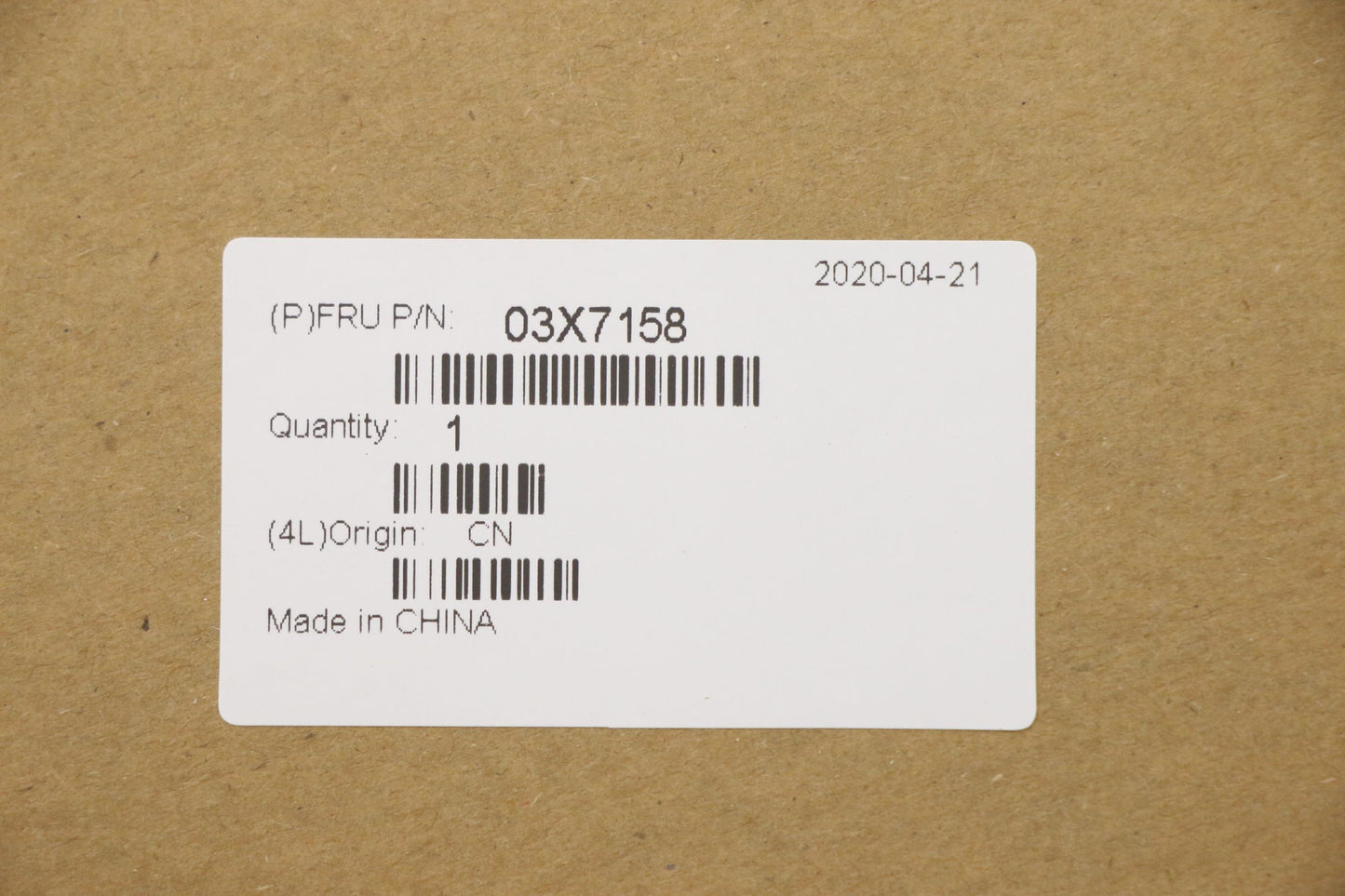 Lenovo Oo Options-Other - 03X7158