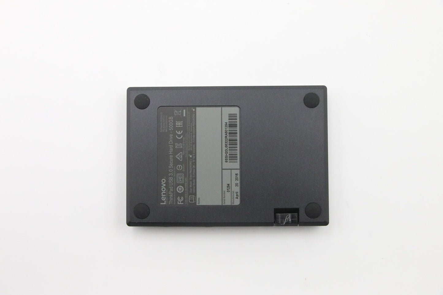 Lenovo 03X7202 Hdd Bo Fru For Tp U3 Securehdd