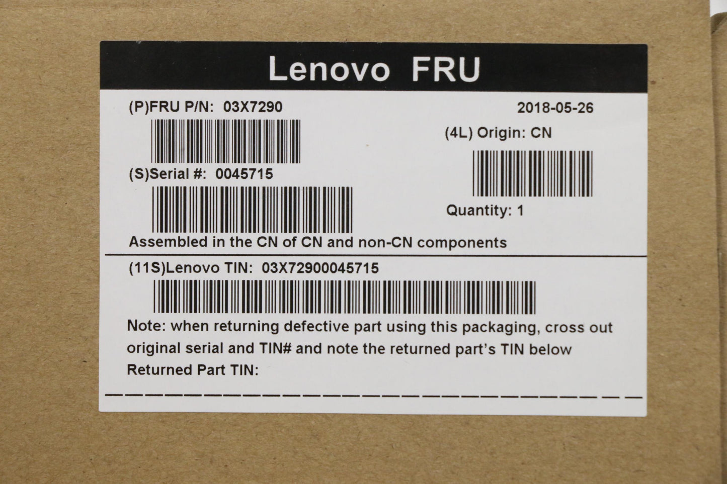 Lenovo 03X7290 Lenovo Usb Smartcard Keyboard