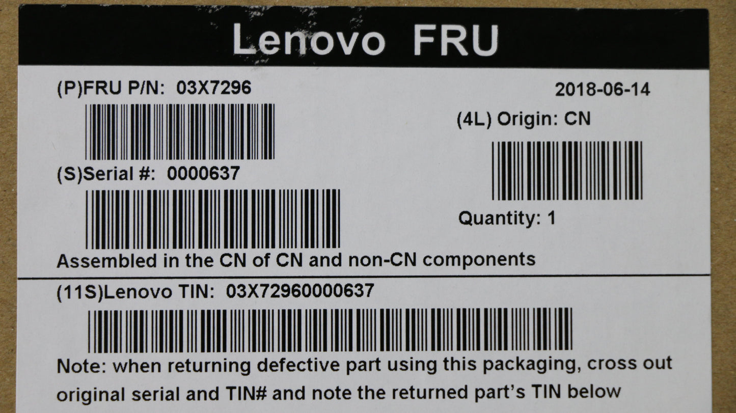 Lenovo 03X7296 Lenovo Usb Smartcard Keyboard