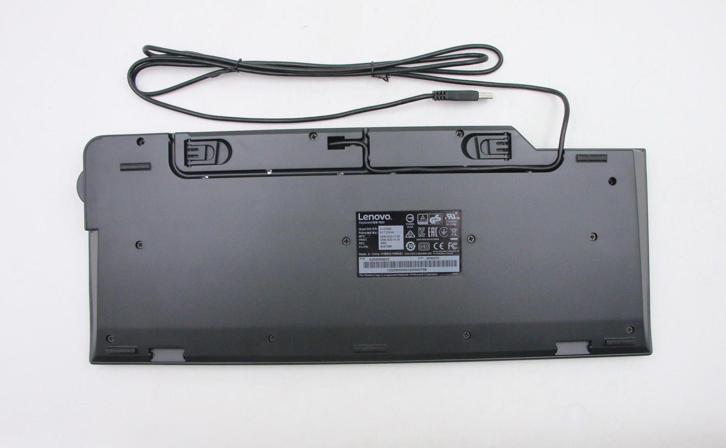 Lenovo Lenovo Usb Smartcard Keyboard - 03X7298