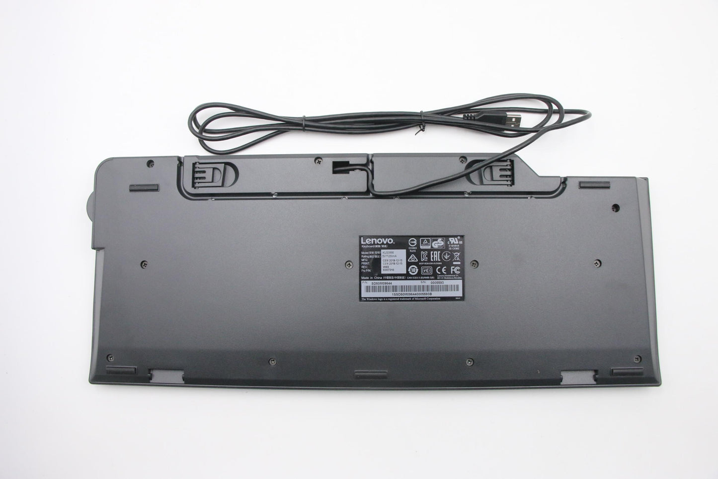 Lenovo Lenovo Usb Smartcard Keyboard - 03X7310