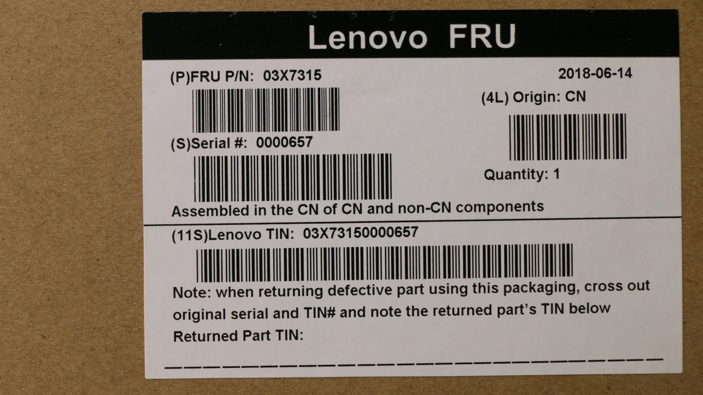 Lenovo Lenovo Usb Smartcard Keyboard - 03X7315