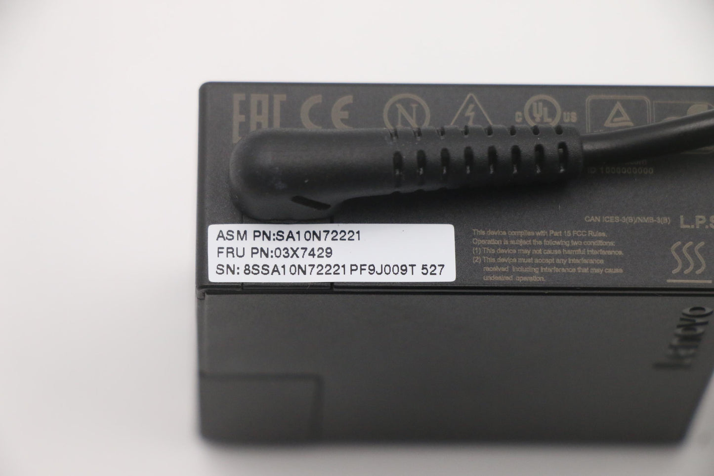 Lenovo Lenovo 65W Ac Travel Adapter W - 03X7429