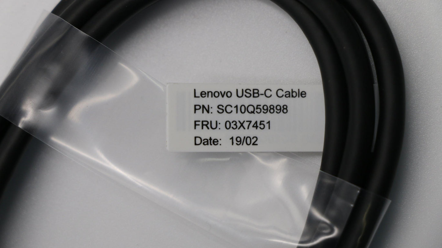 Lenovo Fru Thinkpad Usb-C Cable - 03X7451