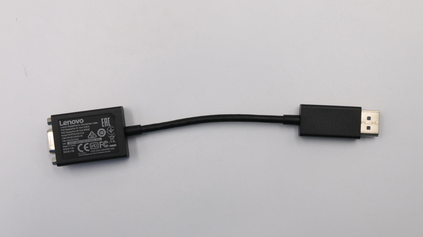 Lenovo Fru_Dp To Vga Refresh - 03X7584
