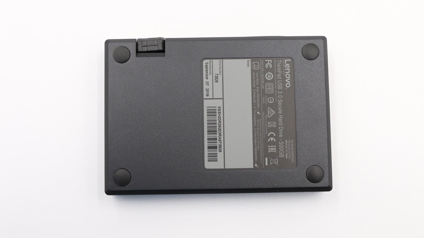 Lenovo Tp Secure Hdd 500Gb Fru - 03X7600