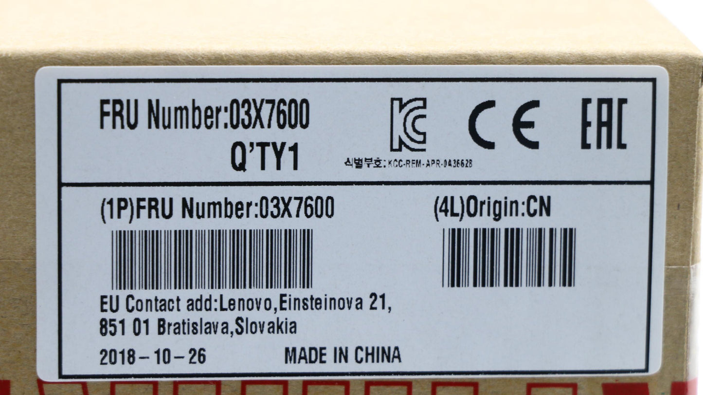 Lenovo Tp Secure Hdd 500Gb Fru - 03X7600