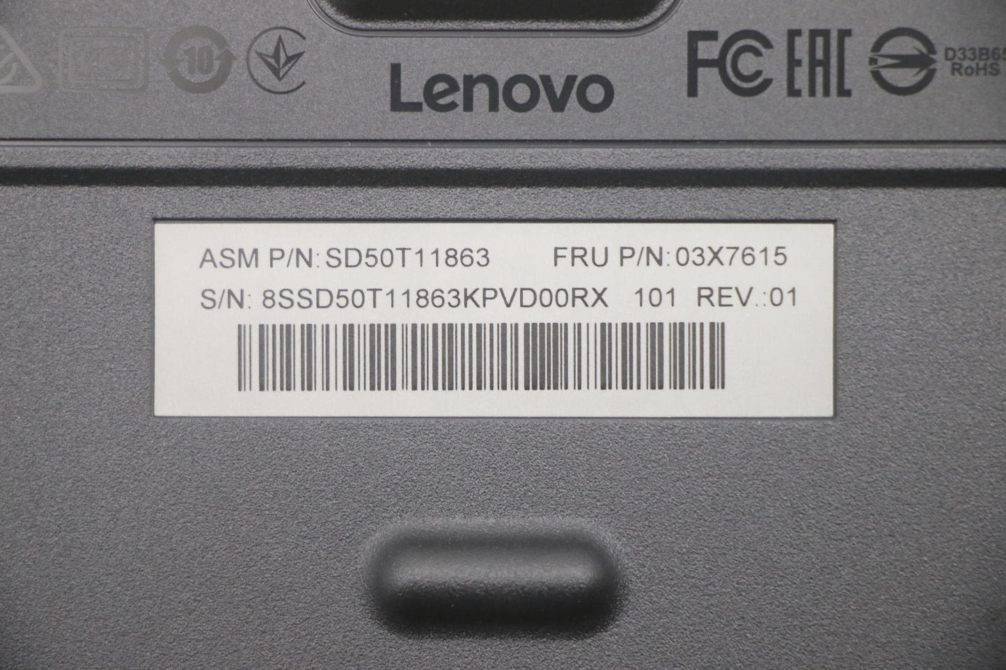 Lenovo Keyboard, External - 03X7615