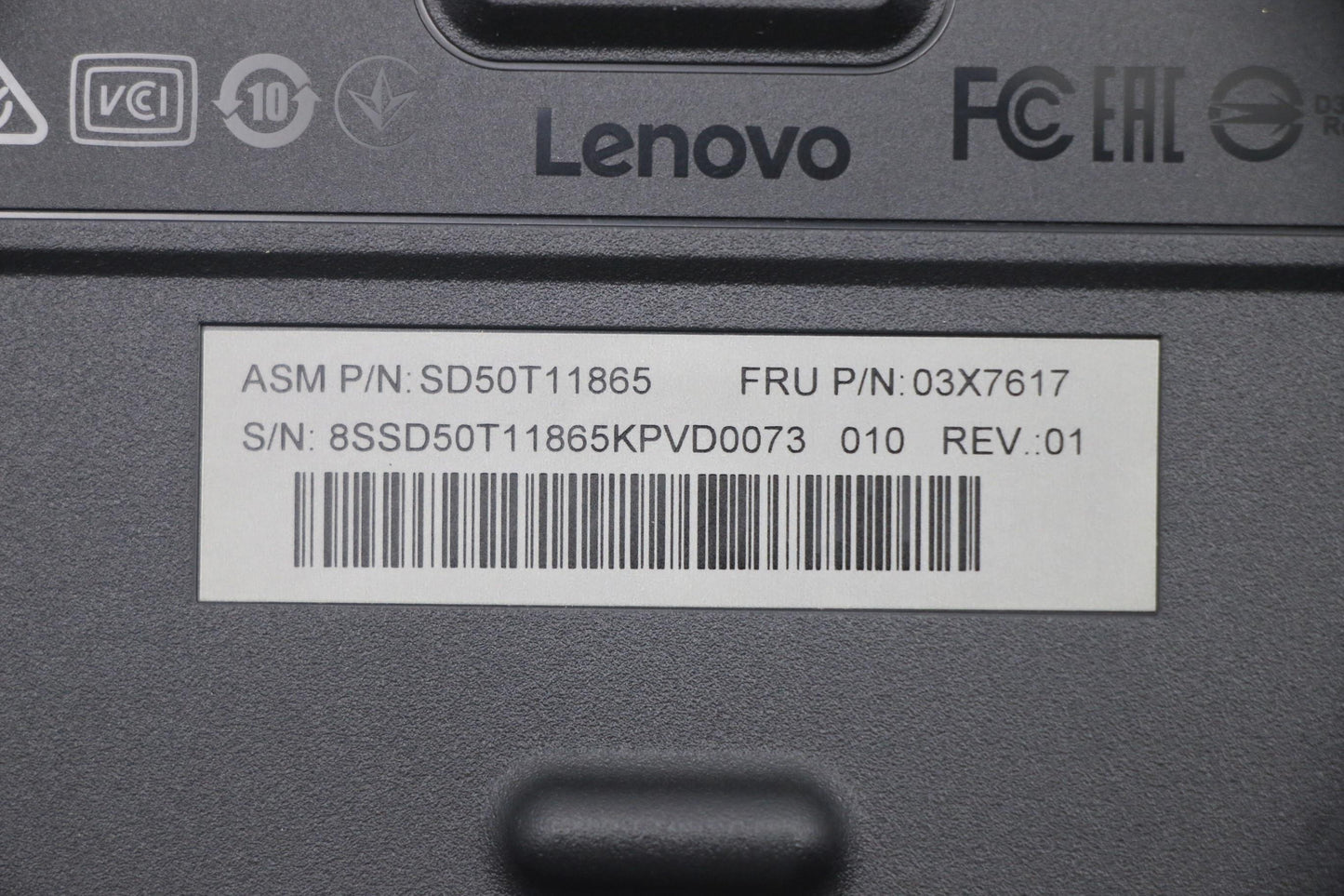Lenovo Keyboard, External - 03X7617