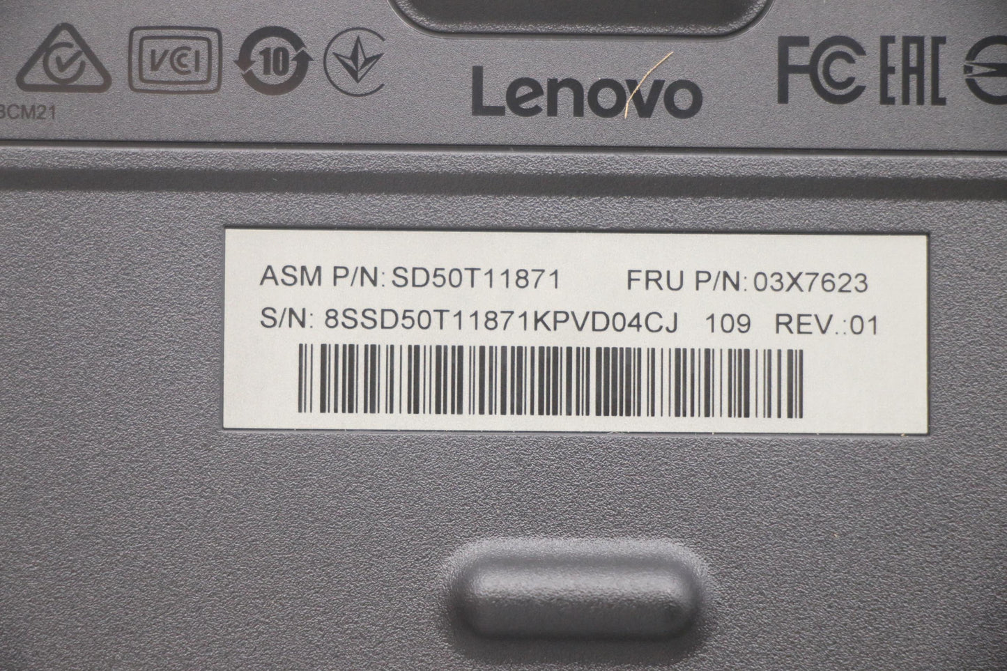 Lenovo Keyboard, External - 03X7623
