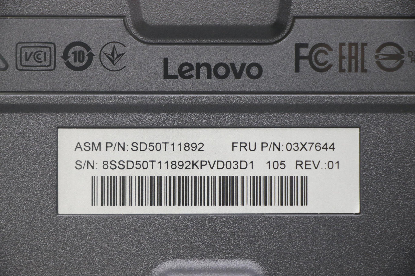 Lenovo Keyboard, External - 03X7644