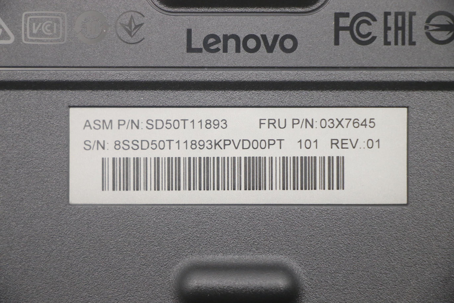 Lenovo Keyboard, External - 03X7645