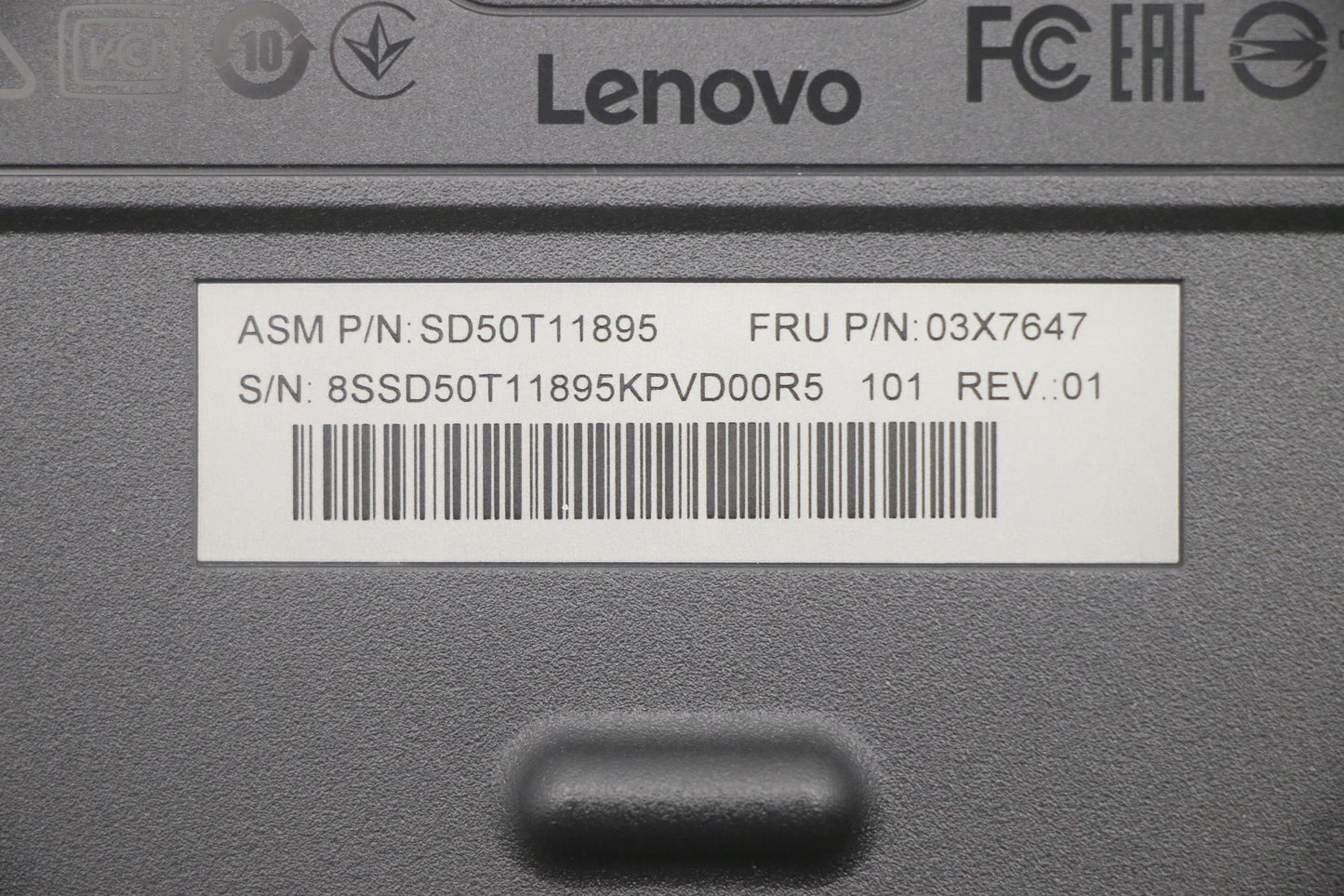 Lenovo Keyboard, External - 03X7647