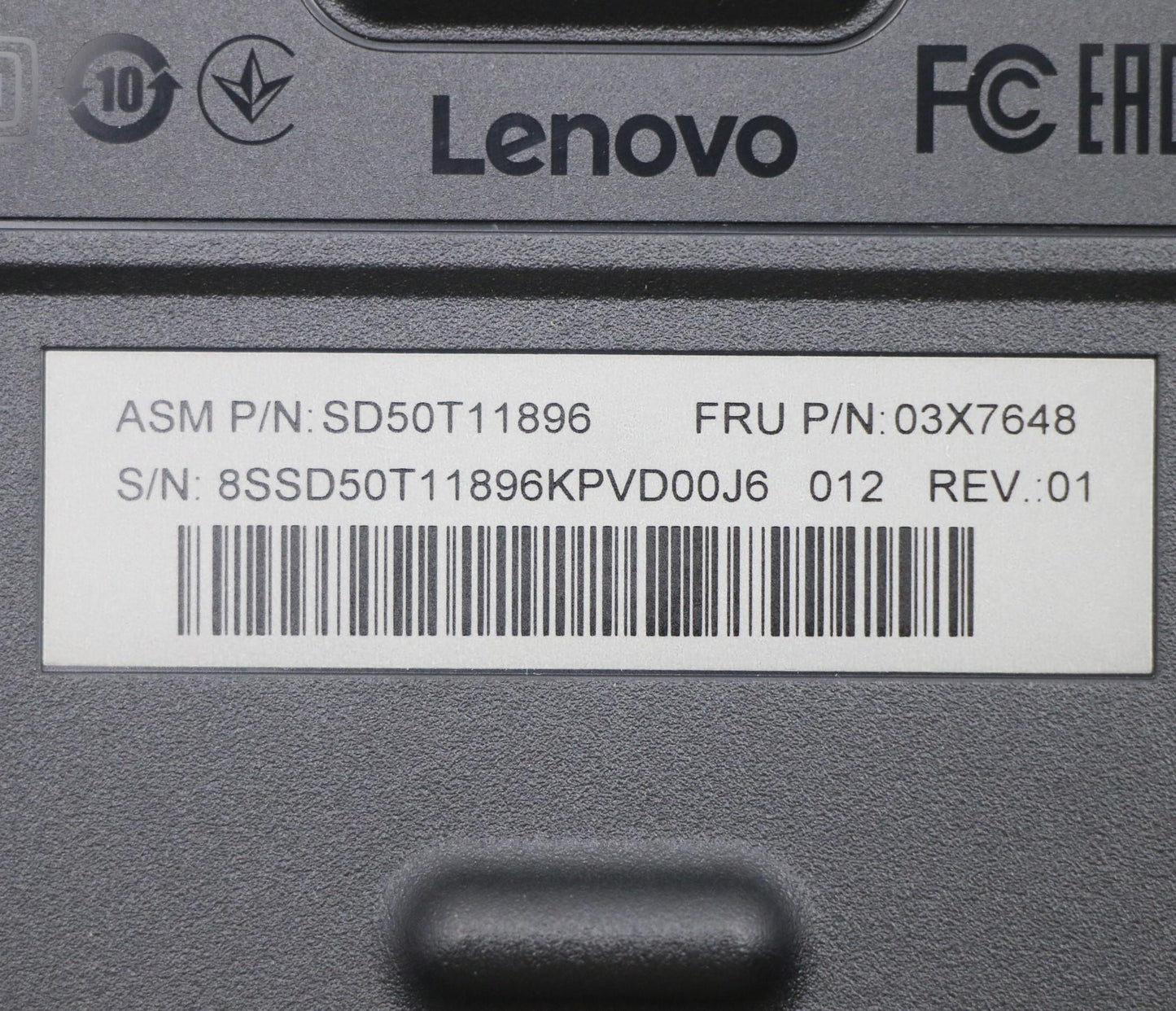 Lenovo Keyboard, External - 03X7648