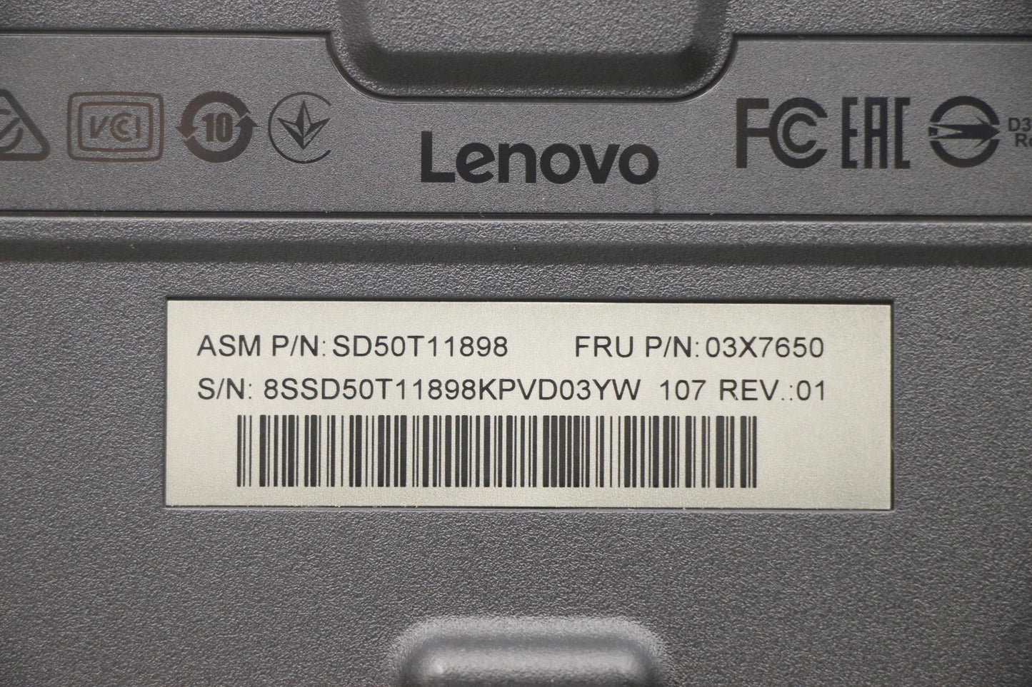 Lenovo Keyboard, External - 03X7650