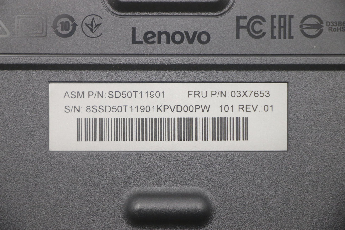 Lenovo Keyboard, External - 03X7653