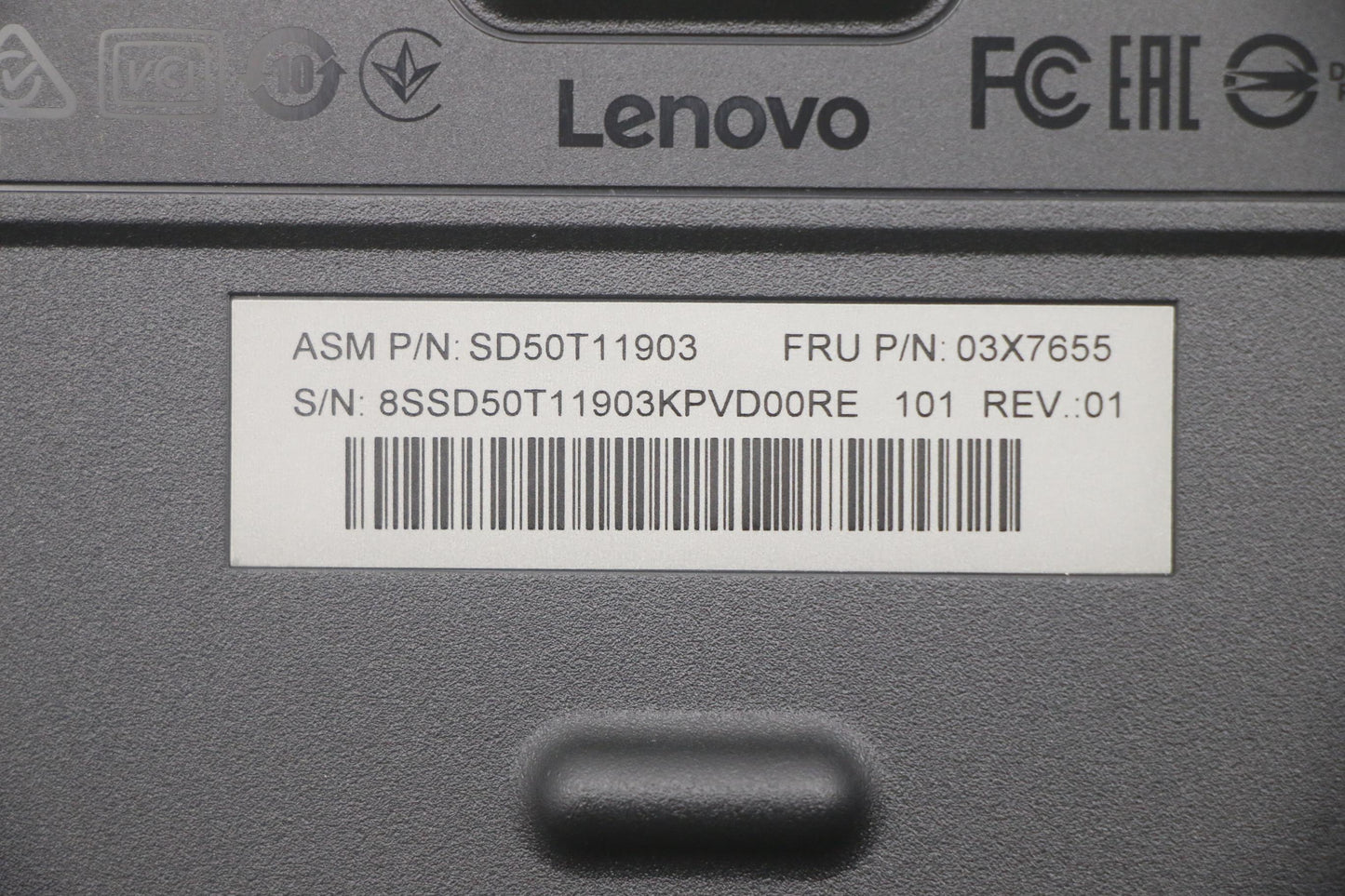 Lenovo Keyboard, External - 03X7655