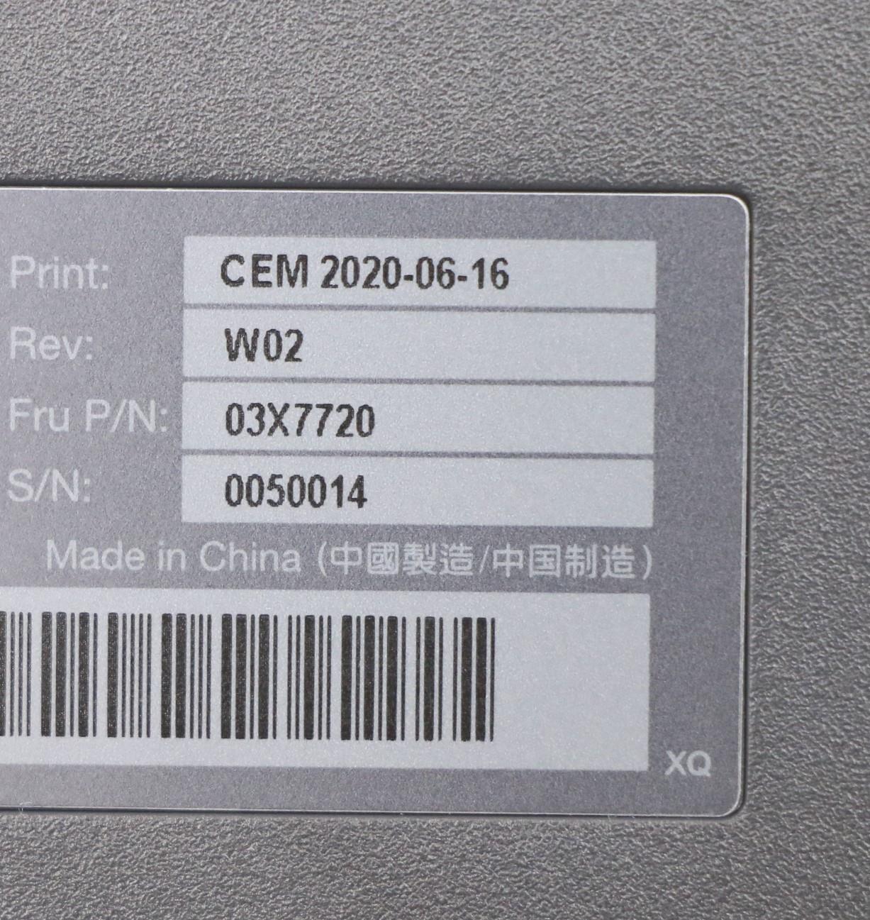 Lenovo Thinkpad Compact Bluetooth Key - 03X7720