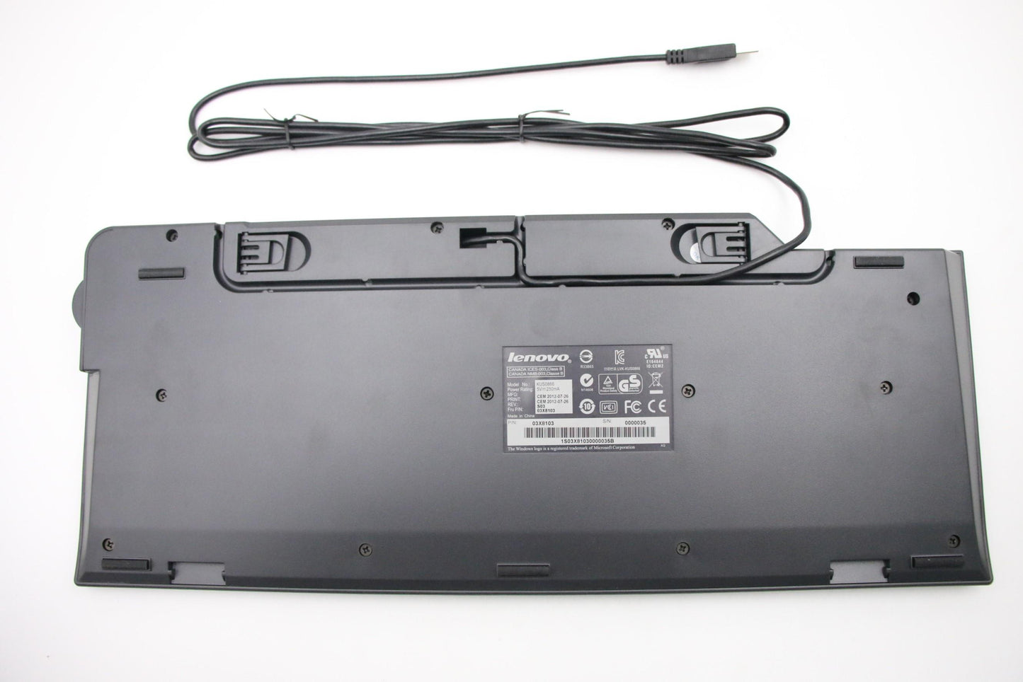 Lenovo Kb Keyboards External - 03X8103