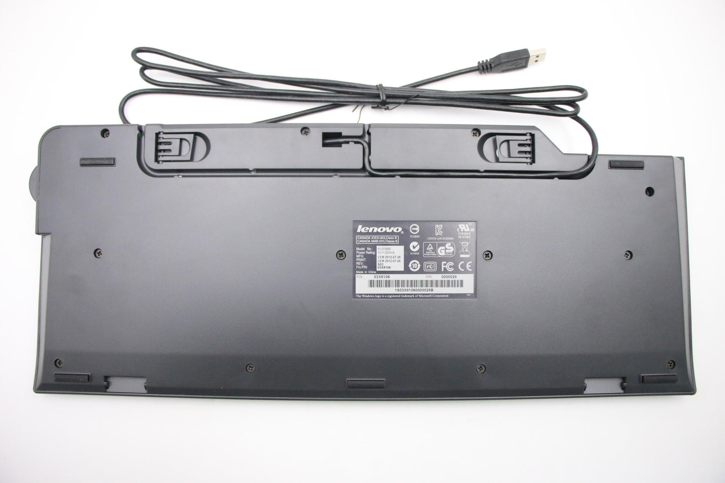 Lenovo Kb Keyboards External - 03X8106