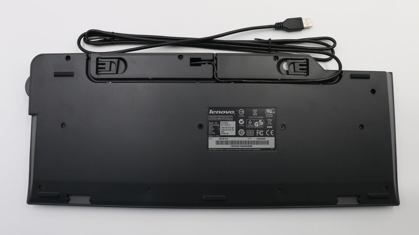Lenovo Kb Keyboards External - 03X8118