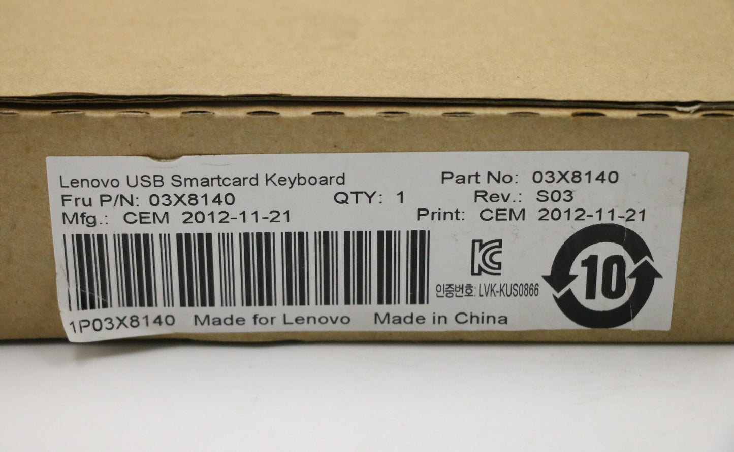 Lenovo Kyb Mouse - 03X8140