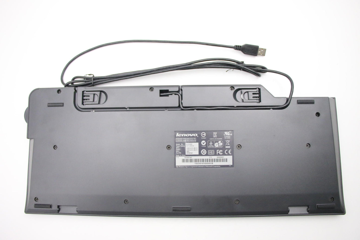 Lenovo Keyboard Lenovo Usb Smartcard - 03X8141
