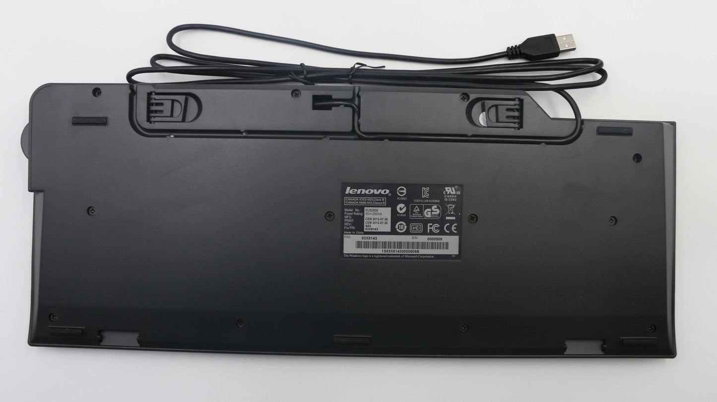 Lenovo Kb Keyboards External - 03X8143