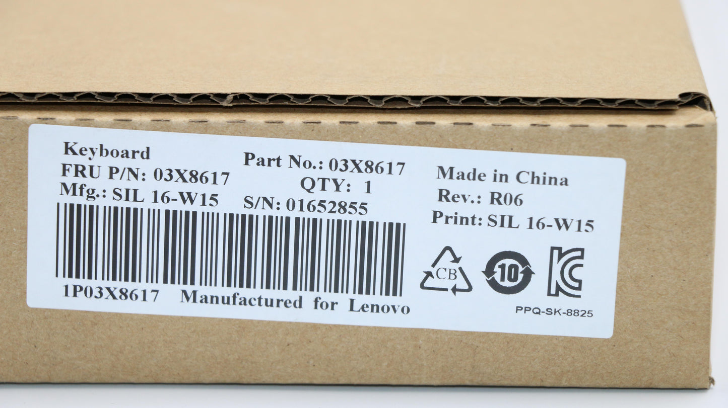 Lenovo Kb Keyboards External - 03X8617