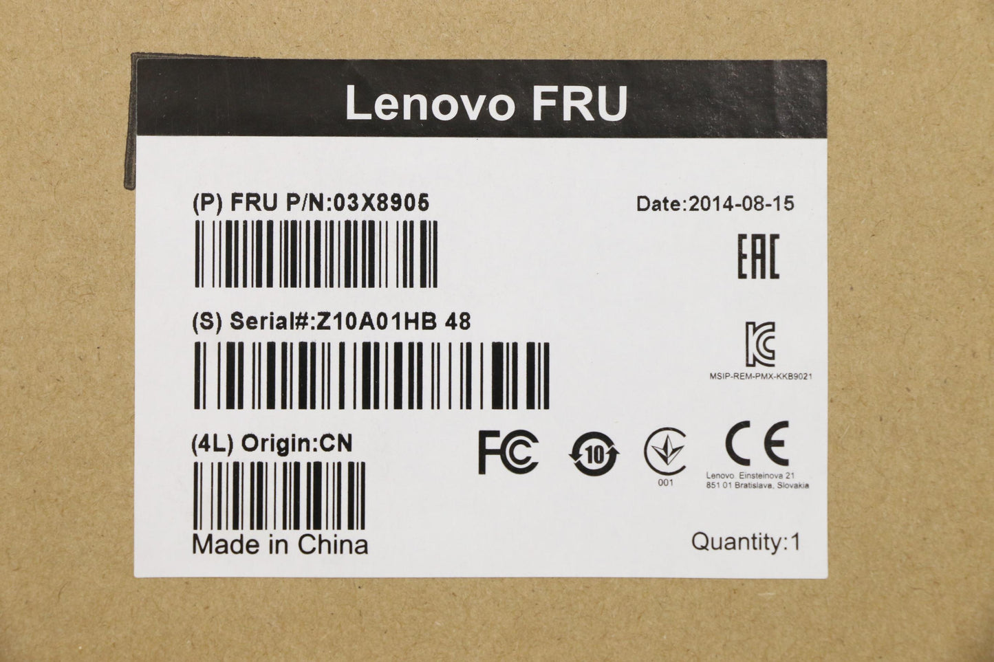 Lenovo Kb Keyboards External - 03X8905