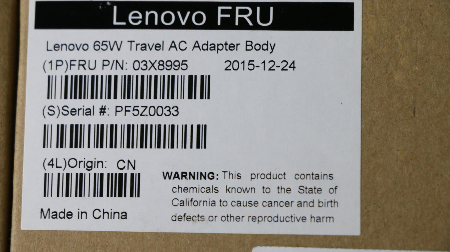 Lenovo Ad Ac Adapters - 03X8995