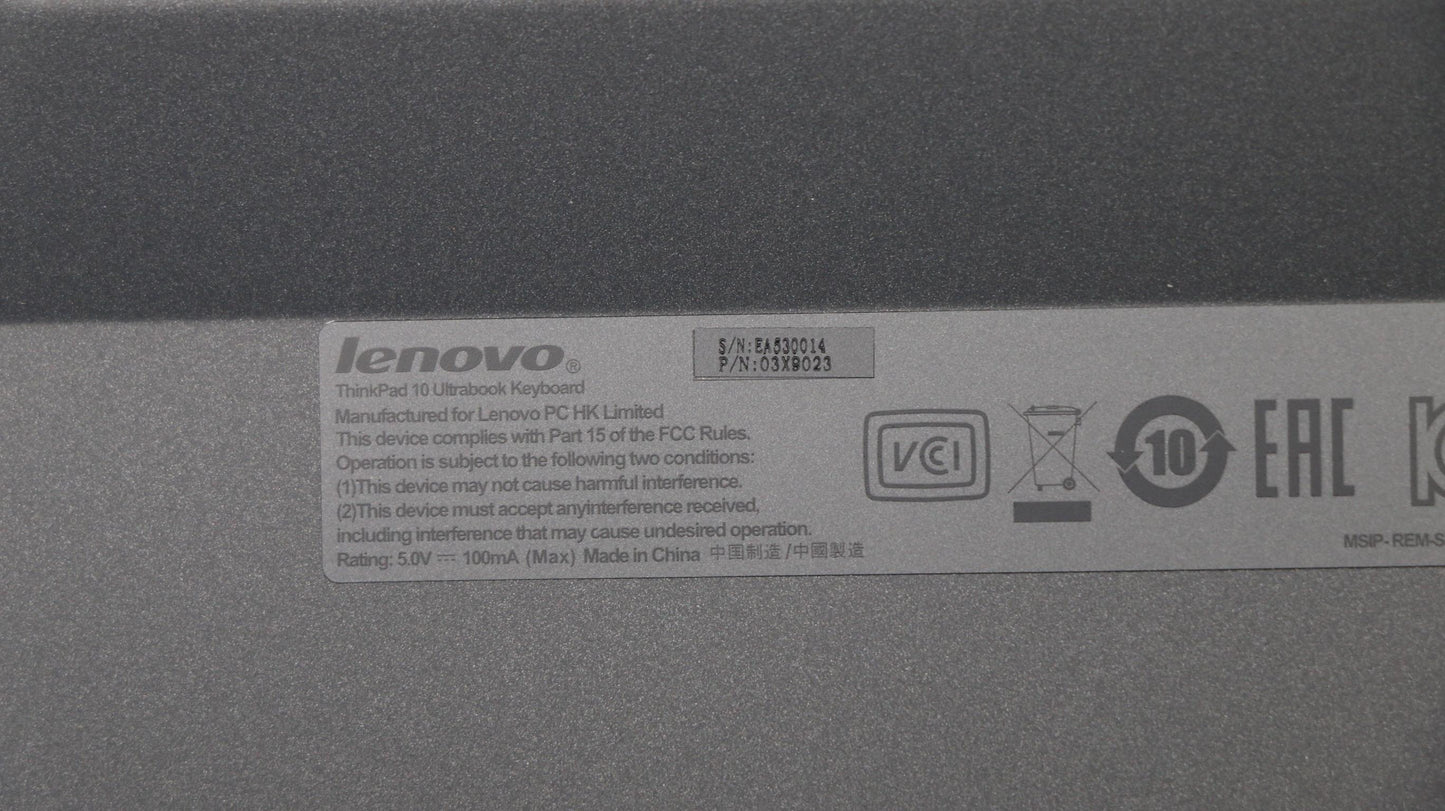 Lenovo Ki Keyboards Internal - 03X9023