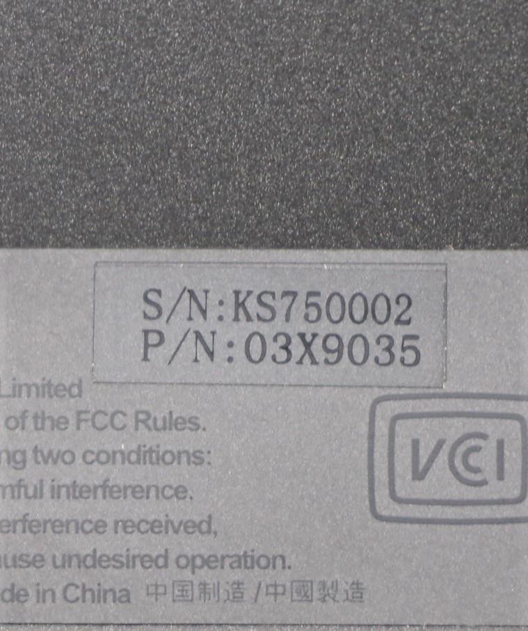 Lenovo Ki Keyboards Internal - 03X9035
