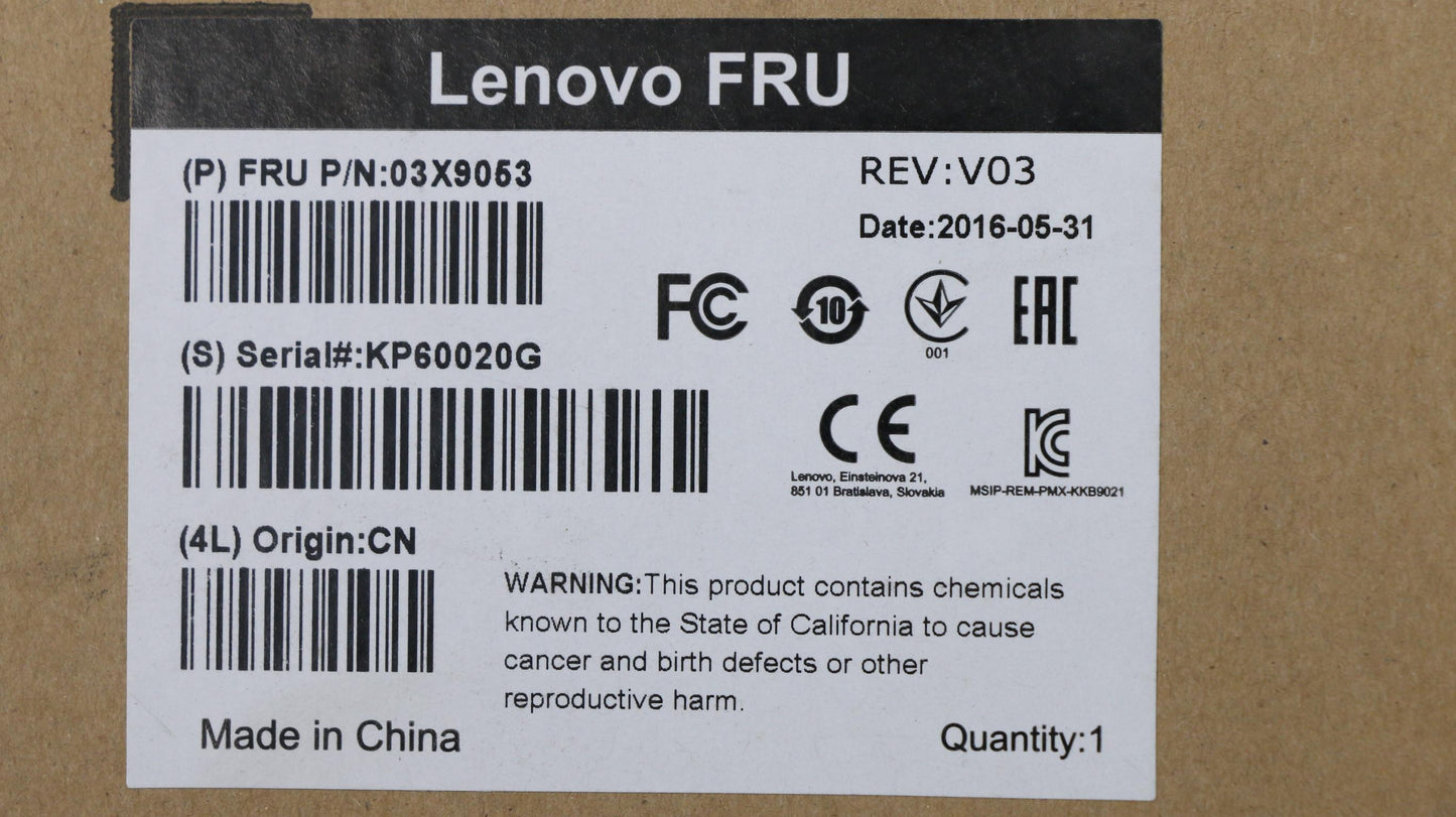 Lenovo Misc External - 03X9053